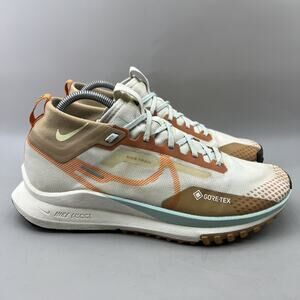 Nike Pegasus Trail 4 Gore-Tex GTX Sneakers Men Size 10 Beige Hike Comfort Shoes